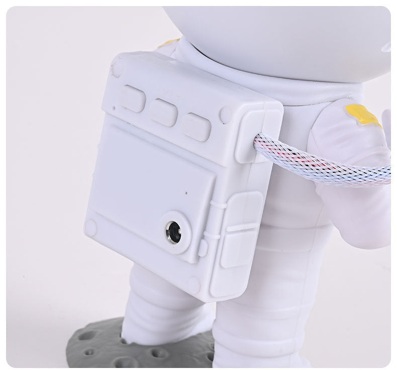 Galaxy Star Projector Lamp – Astronaut LED Night Light with Remote Control