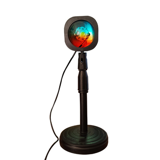 Sunset Projection Lamp – USB Powered LED Ambient Light for Room & Photography